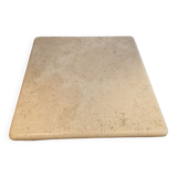 Square Travertine Coffee Table by Mario Bellini for Cassina