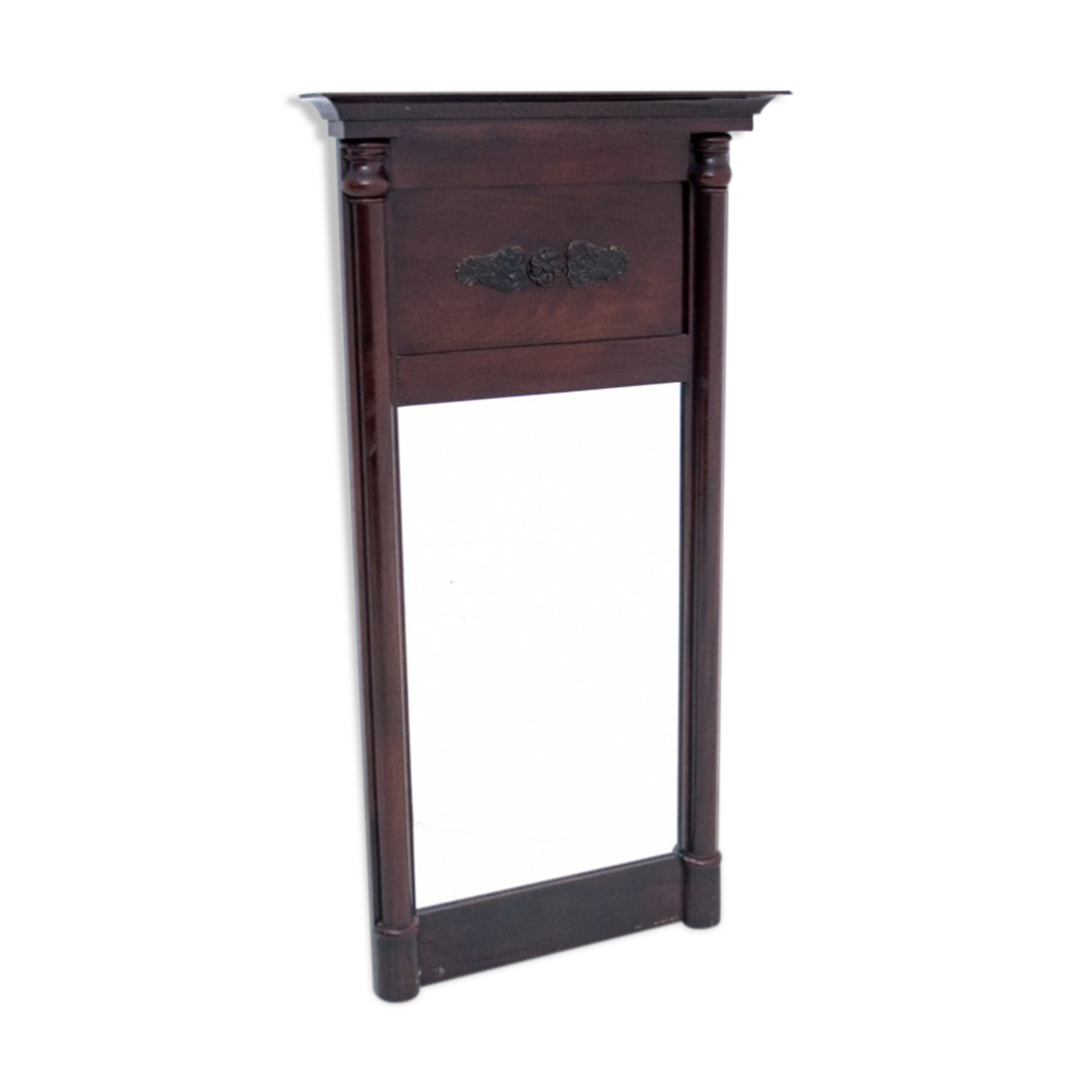 Mahogany Mirror, Northern Europe, circa 1890