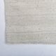 Tapis kilim en laine crème 205x132 cm, tapis kilim en laine blanche 4x7, tapis kilim uni.