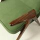 Paire de fauteuils vintage royale vert velvet Chierowski design