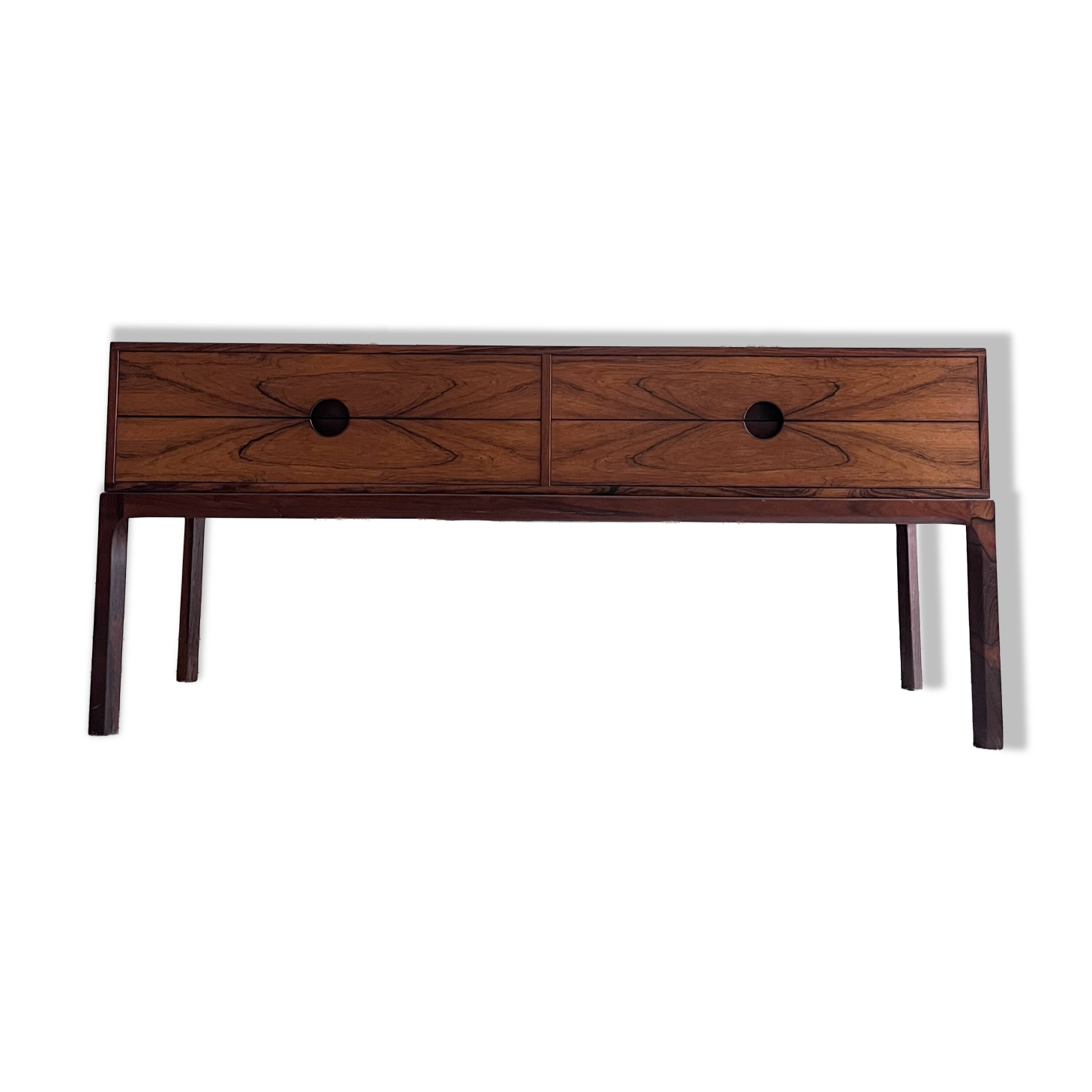 Low enfilade in rosewood by Kai Kristiansen for Aksel Kjersgaard
