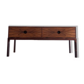 Low enfilade in rosewood by Kai Kristiansen for Aksel Kjersgaard