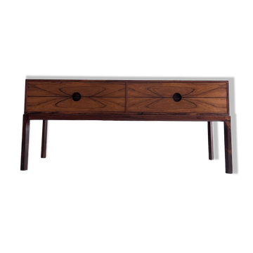 Low enfilade in rosewood by Kai Kristiansen for Aksel Kjersgaard