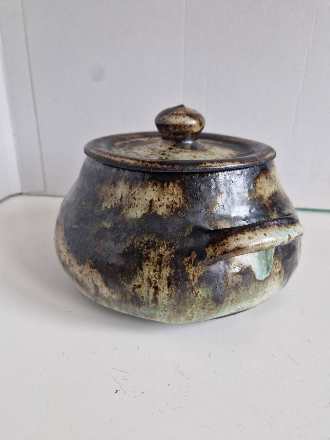 Small Glazed Earthenware Soup Tureen