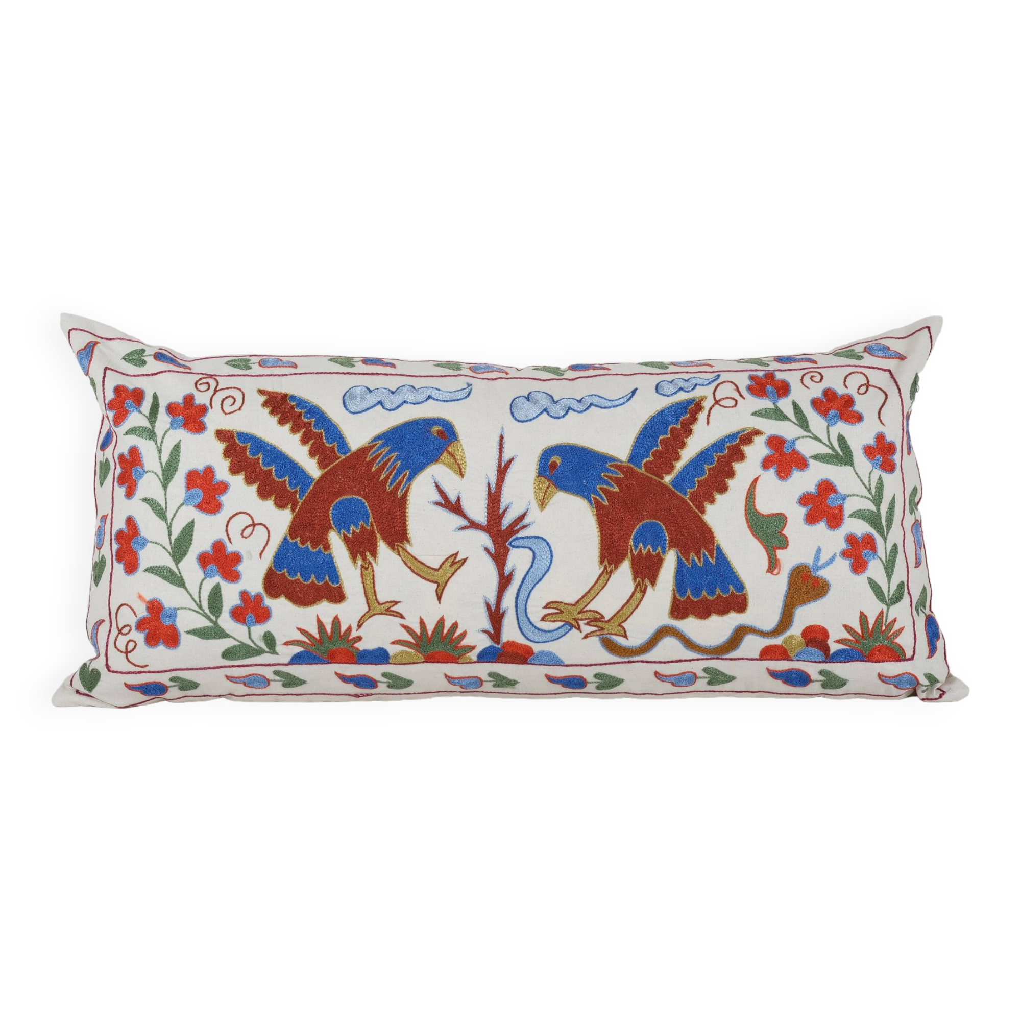 Turkish Suzani pillowcase