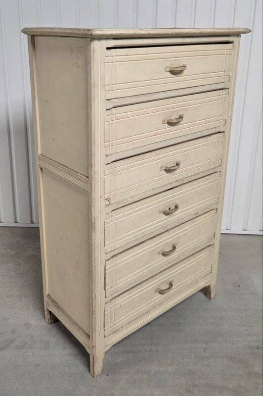 Chiffonier / Parisian chest of drawers in wood from the 1900s – 6 drawers