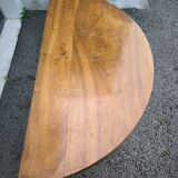 Half moon console table