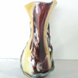 Vase en verre soufflé
