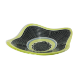 Enamelled ceramic cup with Jacques Pouchain decoration, Poët Laval France