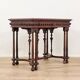 Bureau d’écrivain en noyer sculpté de style Renaissance, fin du XIXe siècle
