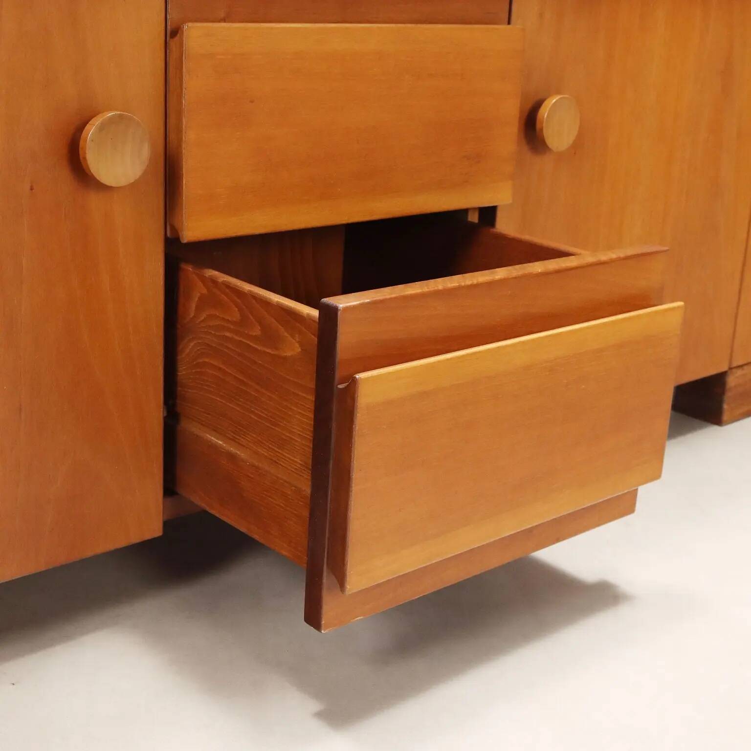 Cabinet Poltronova Torbecchia vintage design Michelucci Italie années 1960