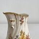 Polychrome ironstone milk jug "Louis XV" U&C Sarreguemines