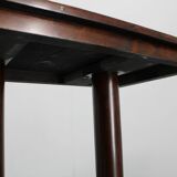 1940s Art Deco Side Table, Czechoslovakia