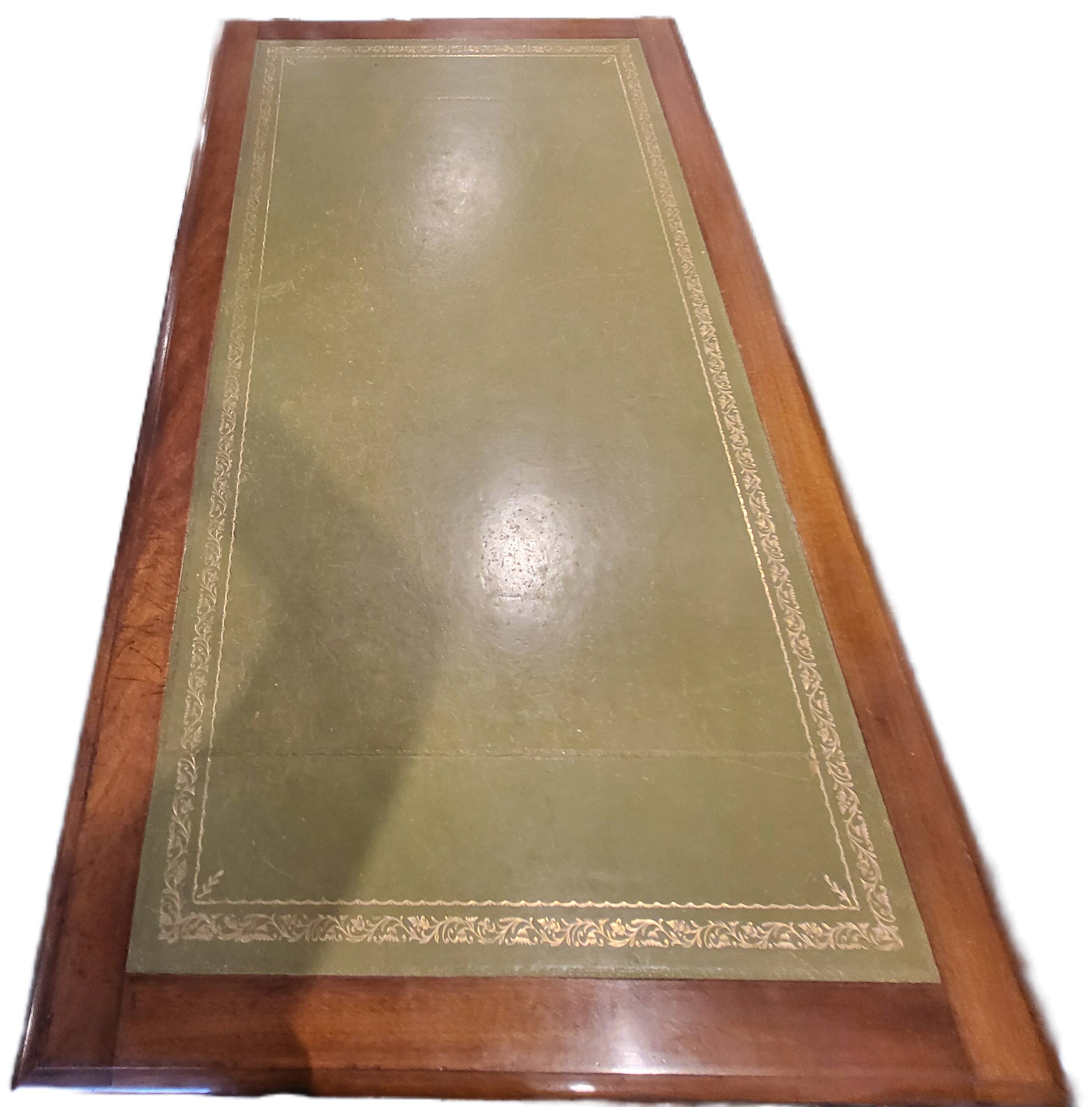 Bureau Anglais "Pedestral  Desk" Époque  Victorienne