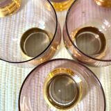 Old roses and gold glasses