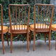Four chairs folder to bars