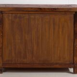 Ancienne armoire rouge à deux portes (c.1900) #16
