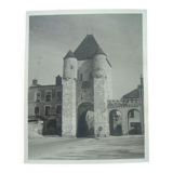 Photography silver 1950 moret sur loing porte de samois, seine & marne 77, photo kodak coffin