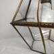Lantern walkable glass and brass