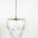 Vintage murano leaf chandelier, 1970s