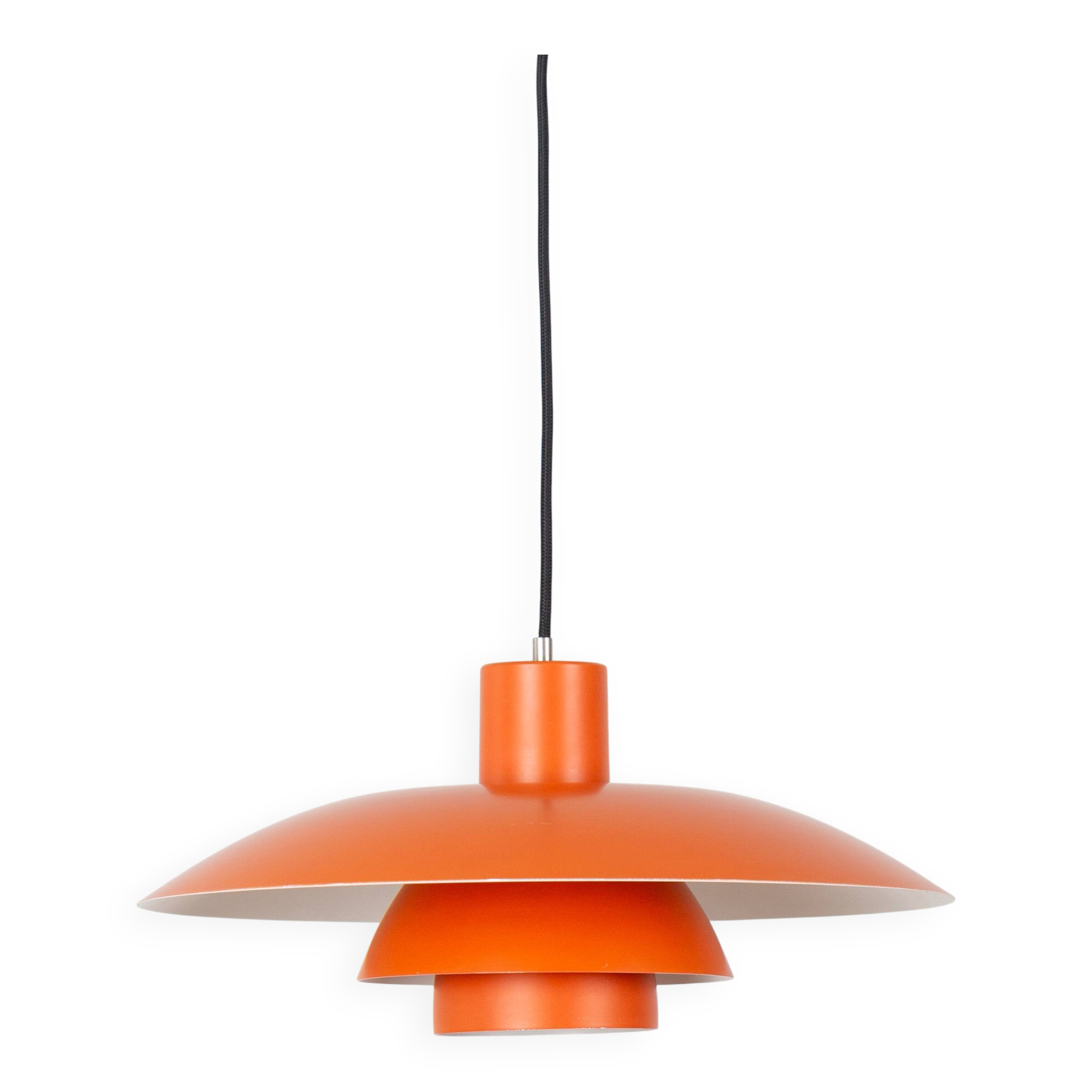 Vintage suspended luminaires PH 4/3 Danish by Paul Henningsen, Louis Poulsen, 1966