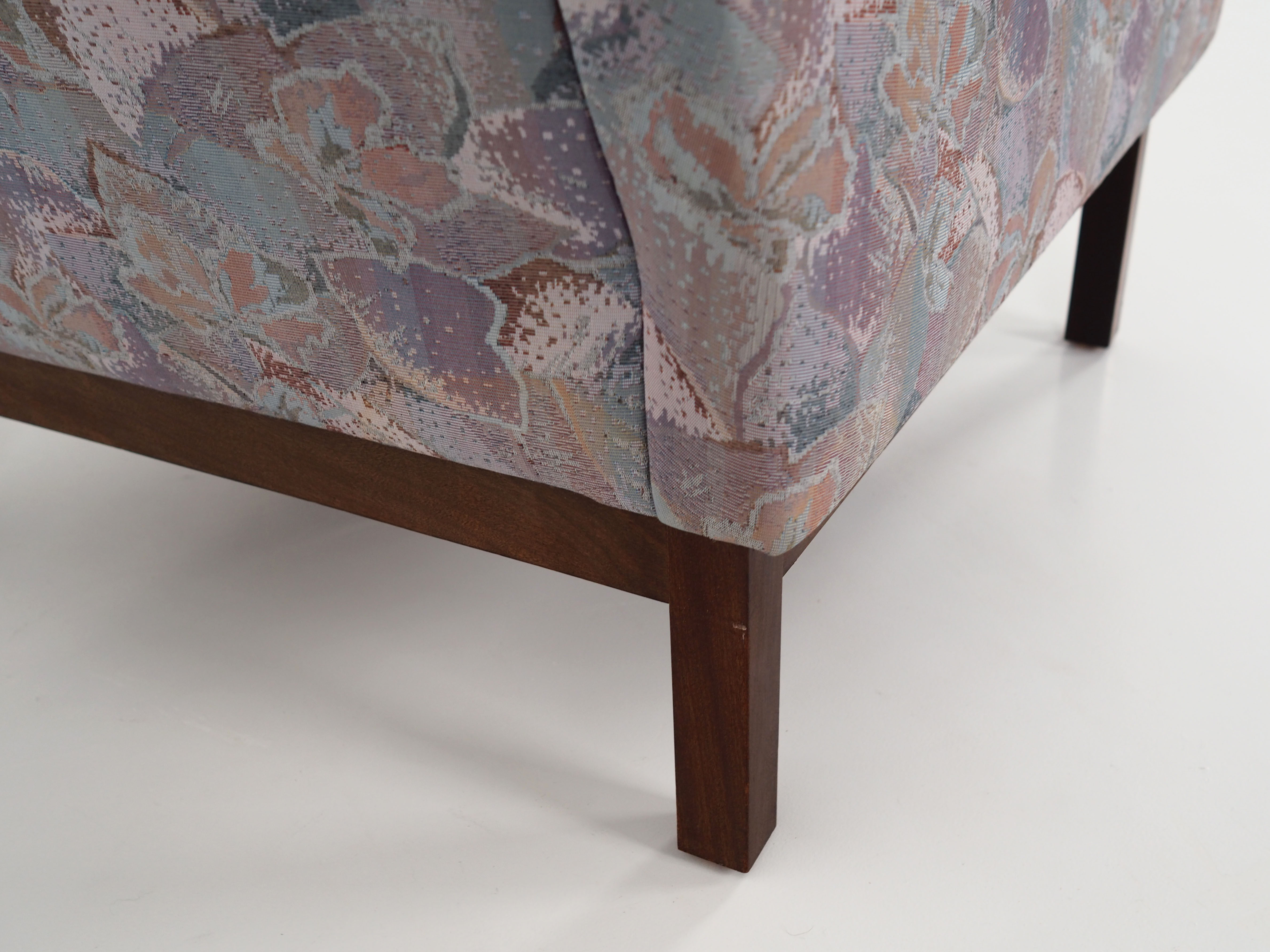Armchair with beech legs, design 1970s