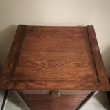 Oak filing cabinet 1950