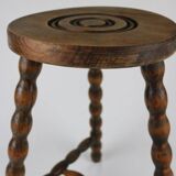 Vintage Tripod Stool