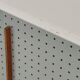 Commode bleue et blanche par Drevopodnik Brno 1960