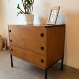Vintage chest of drawers from the 1960s.
