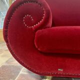 Bretz sofa, Gaudi model, red velvet