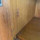 Scandinavian chest of drawers with vintage 70s compass legs.