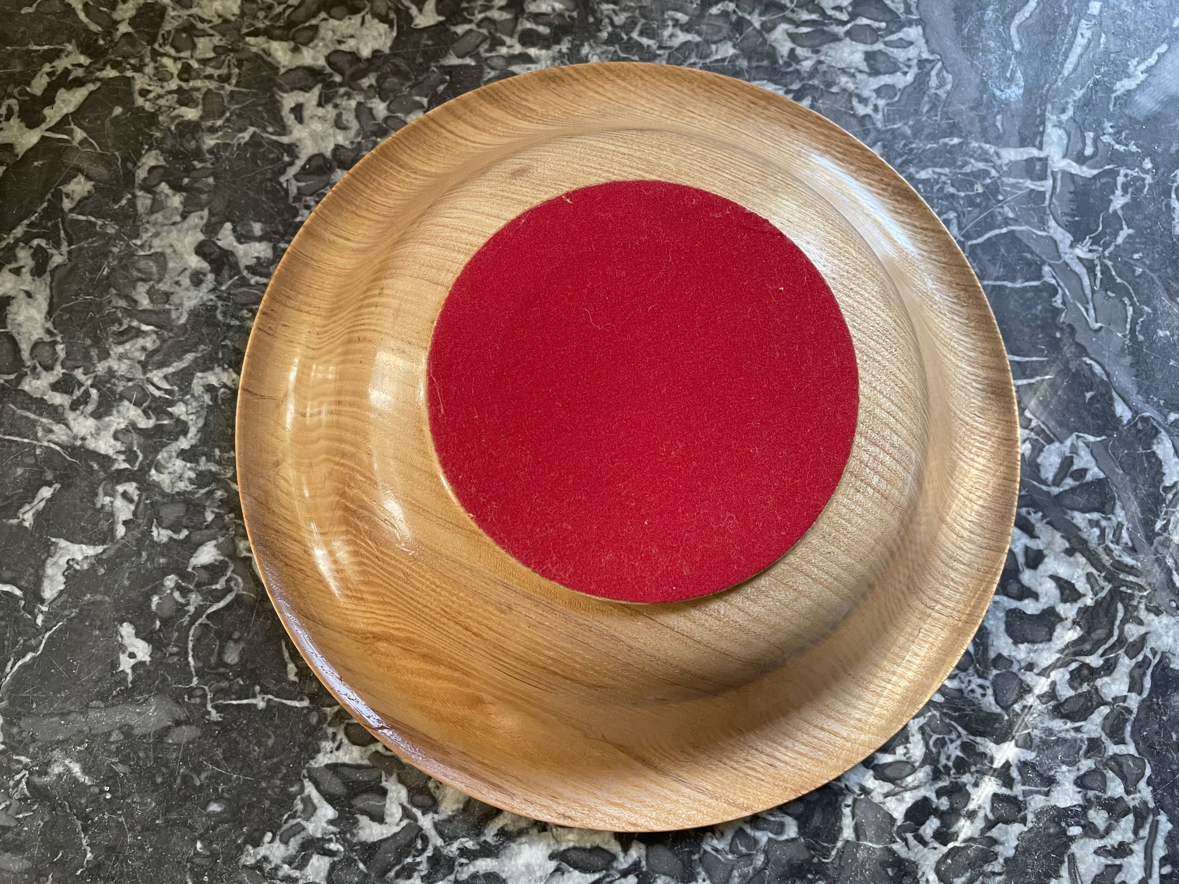 Vintage light wood pocket drains