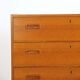 Teak chest of drawers with four drawers