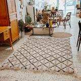 Vintage moroccan ouarain berber rug