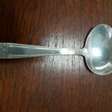 Art Deco silver metal porridge spoon