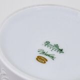 White relief Op Art porcelain vase by Bjorn Wiinblad, Rosenthal Studio Line, 1960s.