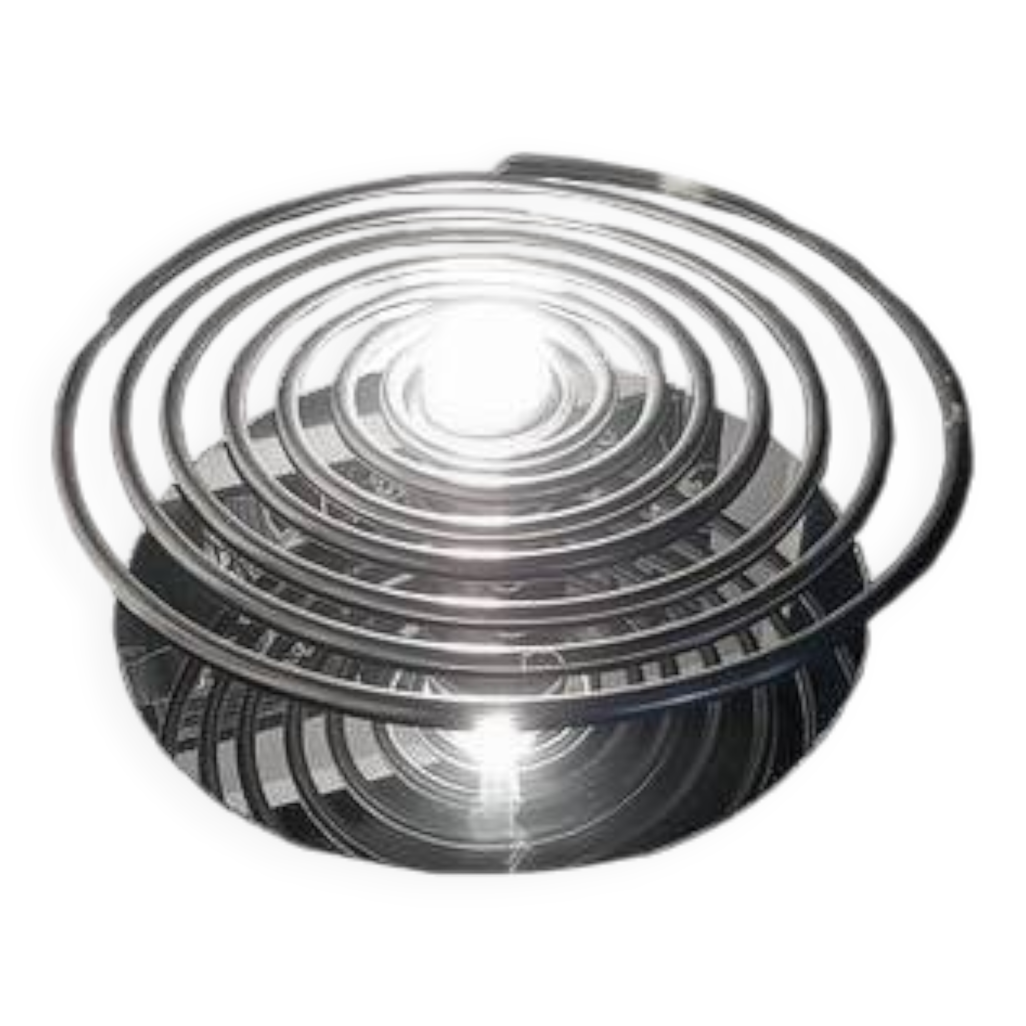 Vintage Wall Lamp • Spiral • Space Age • 1970