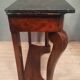 Nineteenth-century mahogany and marble console table