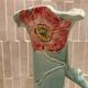 Large Art Nouveau barbotine vase