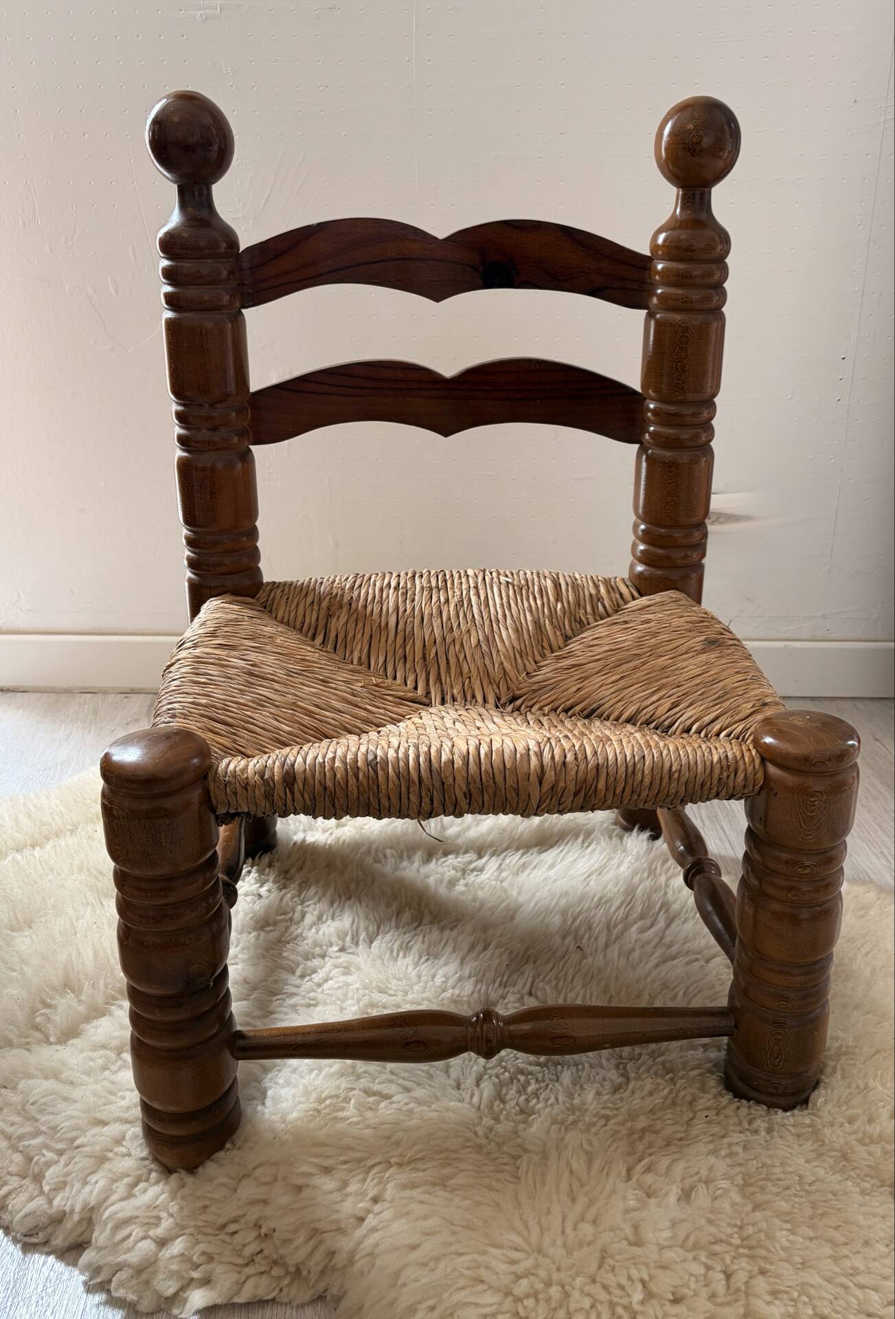 "Fire corner" chair attributed to Charles Dudouyt