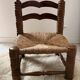 "Fire corner" chair attributed to Charles Dudouyt