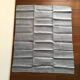 Old embroidered table napkin R S Grey