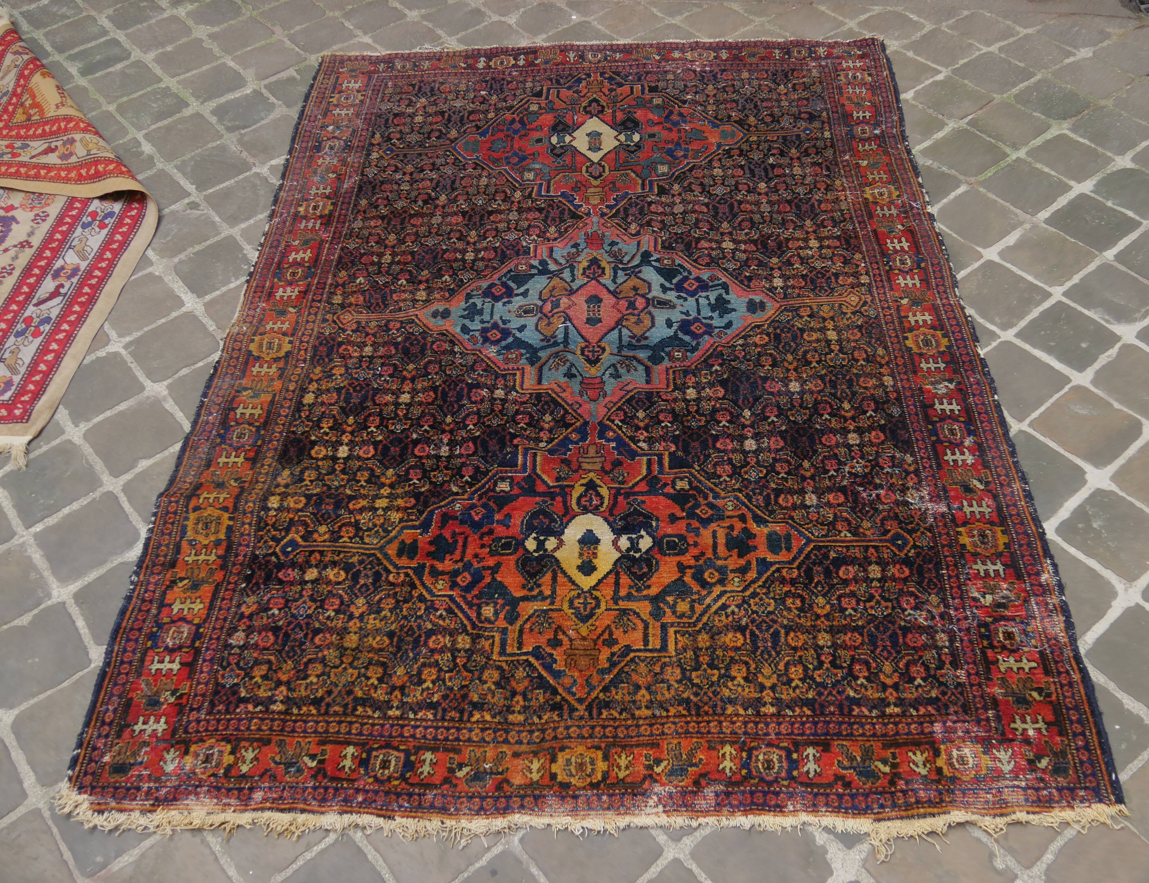 Former persian carpet malayer 190 x 140 cm