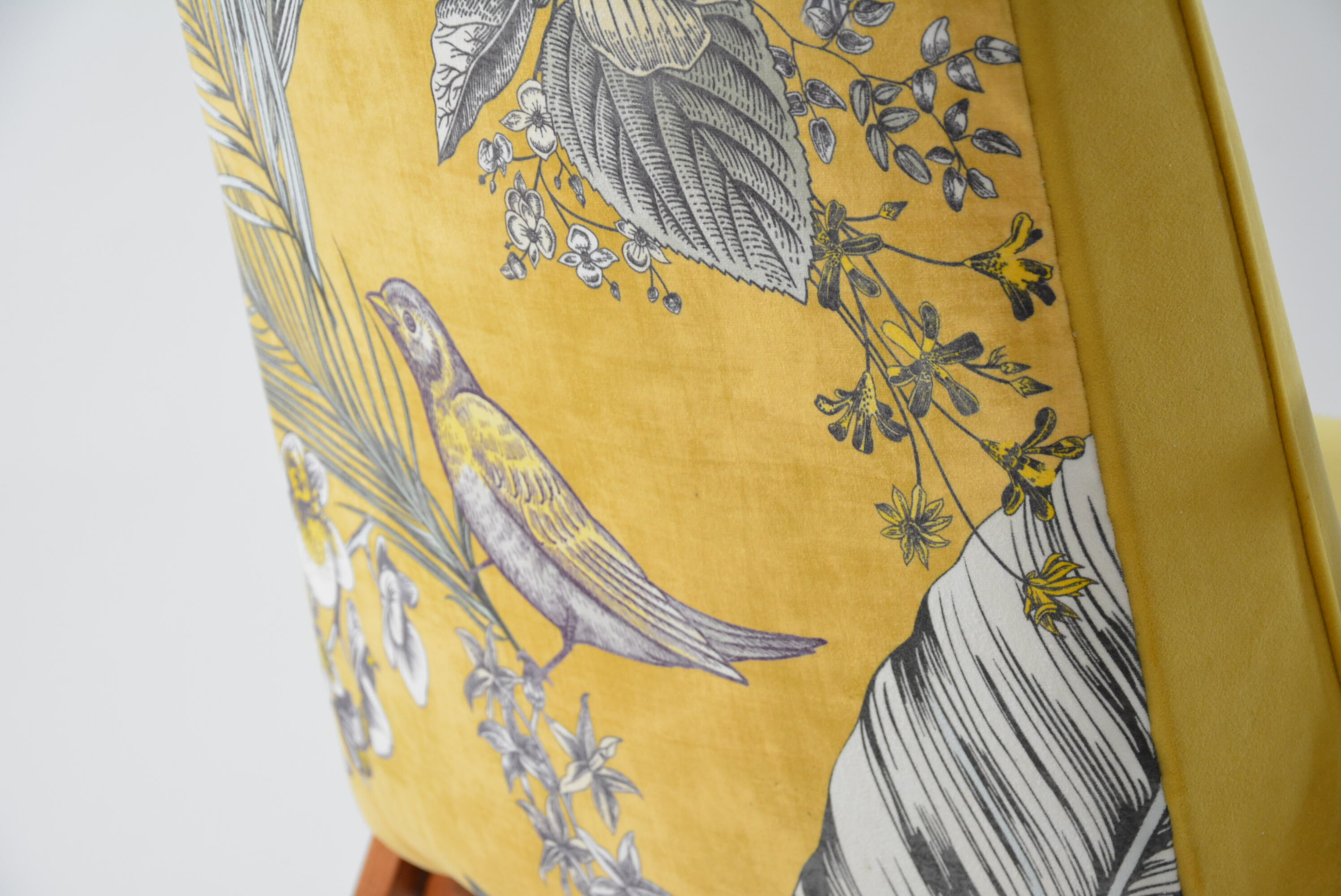 Yellow J.Chierowski and Birds 366 Chair