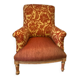 Napoleon III upholstered armchair