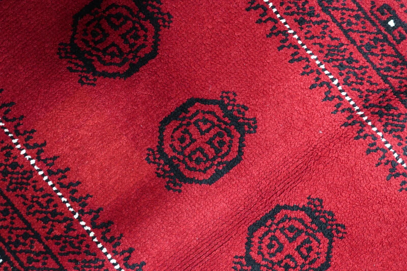 Vintage French Savonnerie rug 3.8' x 6.5' 1960s - 1C1226