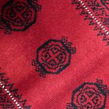 Vintage French Savonnerie rug 3.8' x 6.5' 1960s - 1C1226