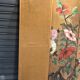 Screen 4 works in bois with peinture on papier style art de co