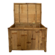 Bamboo storage chest, 1960